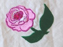 Foulard aux roses