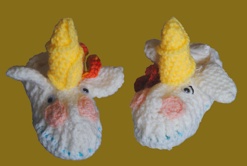 Les chaussons-licorne