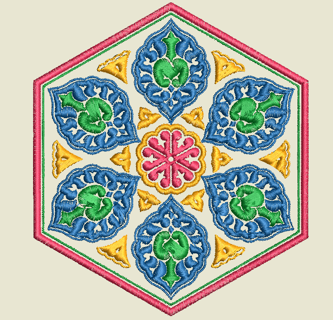 Rosace turque 26
