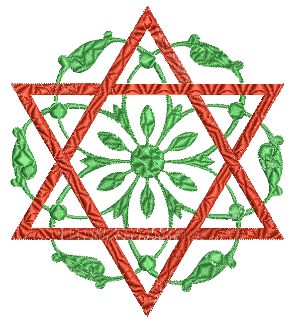 [F048] Rosace turque 30c