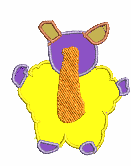 [F054] Ornithorynque appliqué