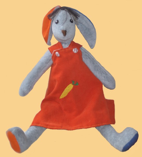Lapin carotte jaune
