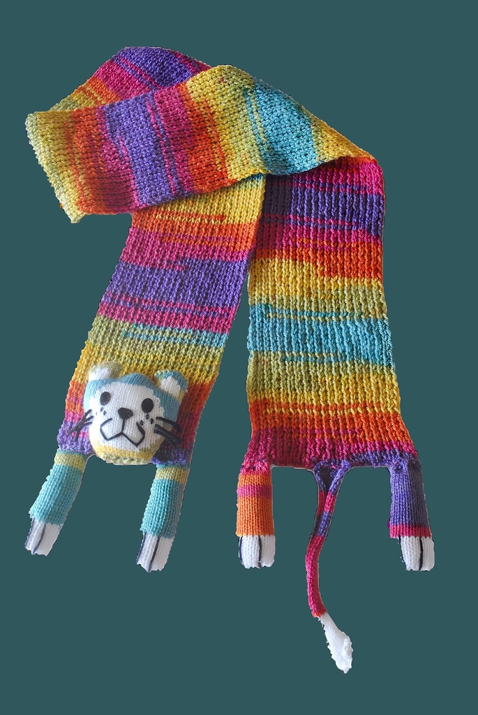 [E038] Écharpe-chat