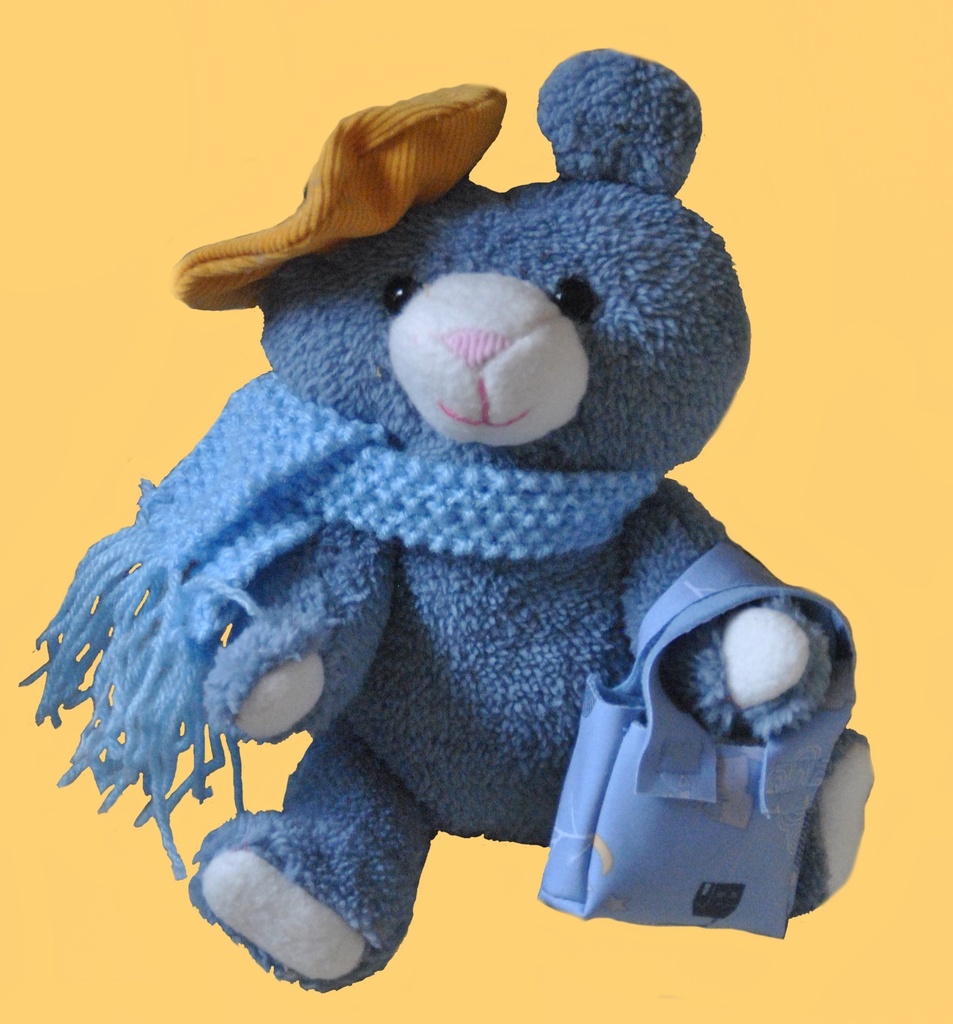 Ourson bleu