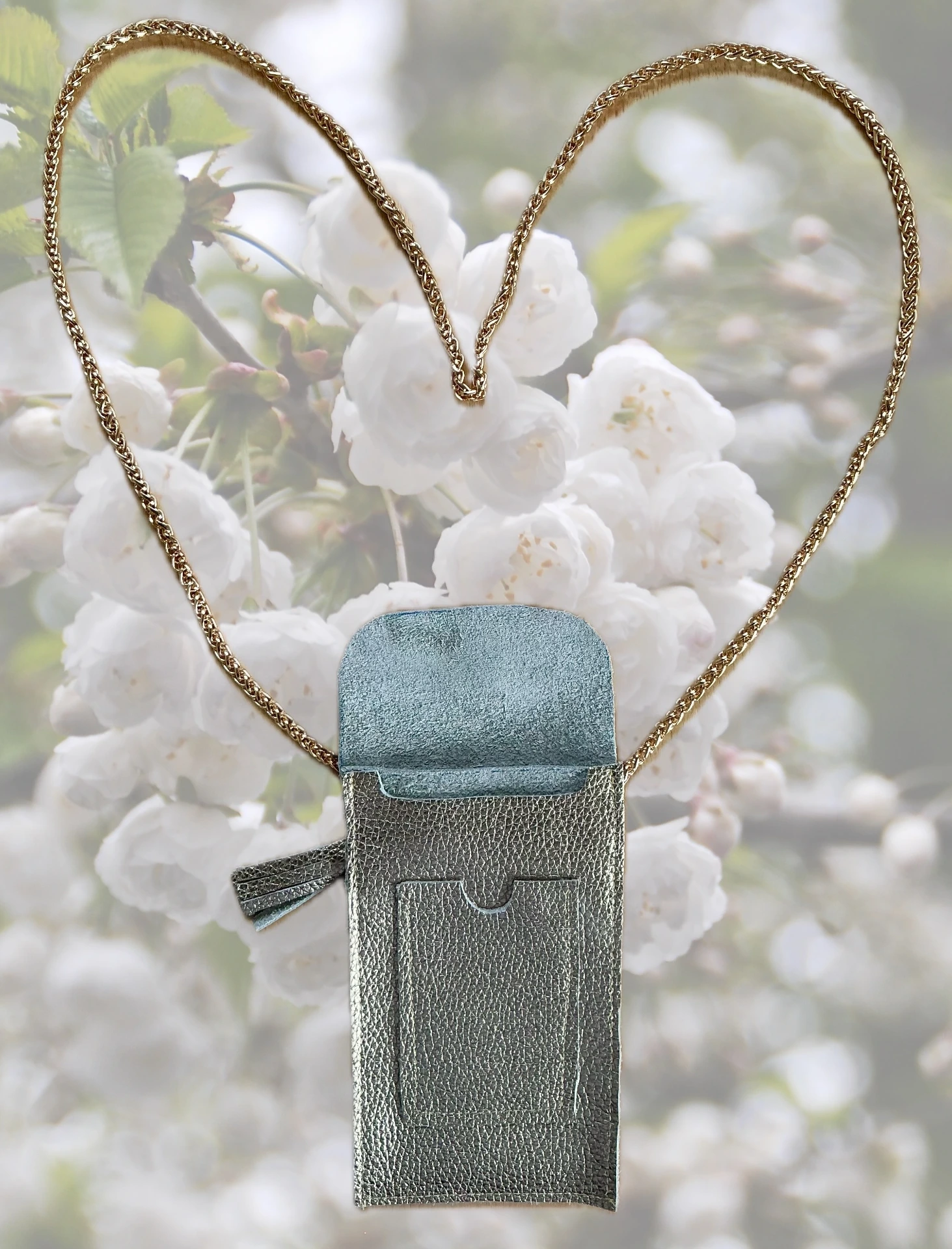 [H004] Pochette smartphone en cuir