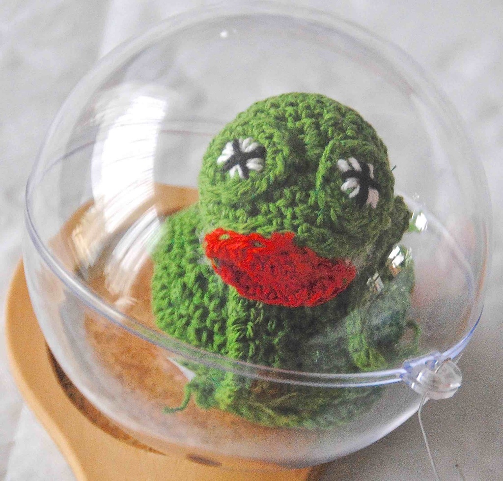 Boule de Noël Grenouille