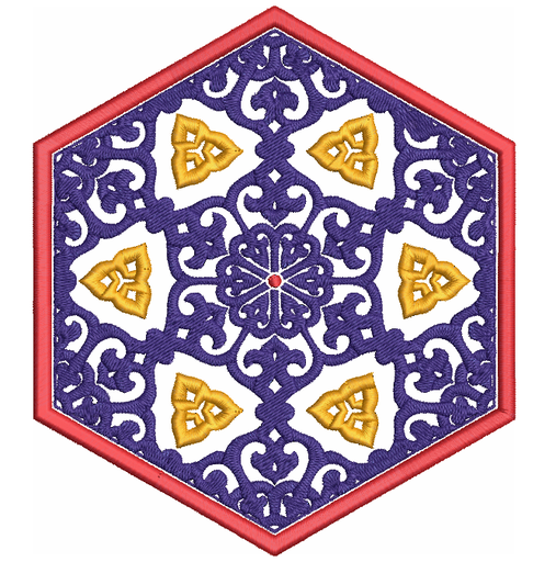 [F036] Rosace turque 28