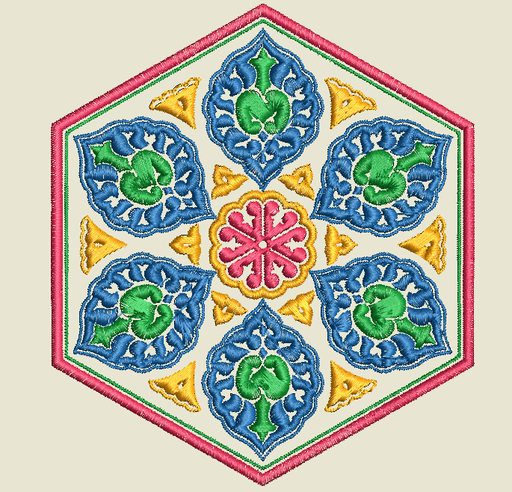 [F037] Rosace turque 26
