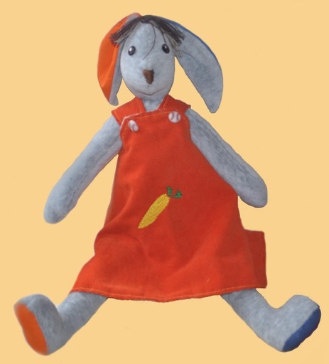 [D080] Lapin carotte jaune